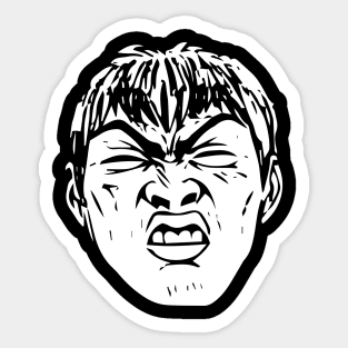 GTO Faces collection - 5 - Eikichi Onizuka - The bowling alley Sticker